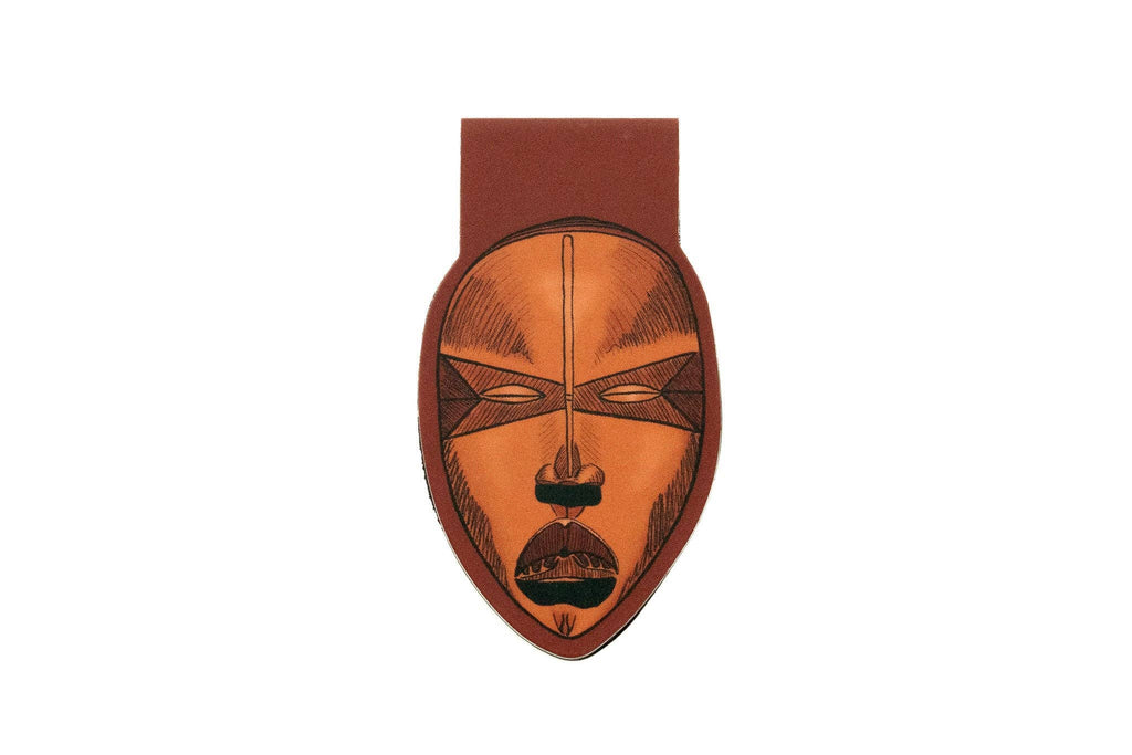 African Masks Magnetic Bookmark