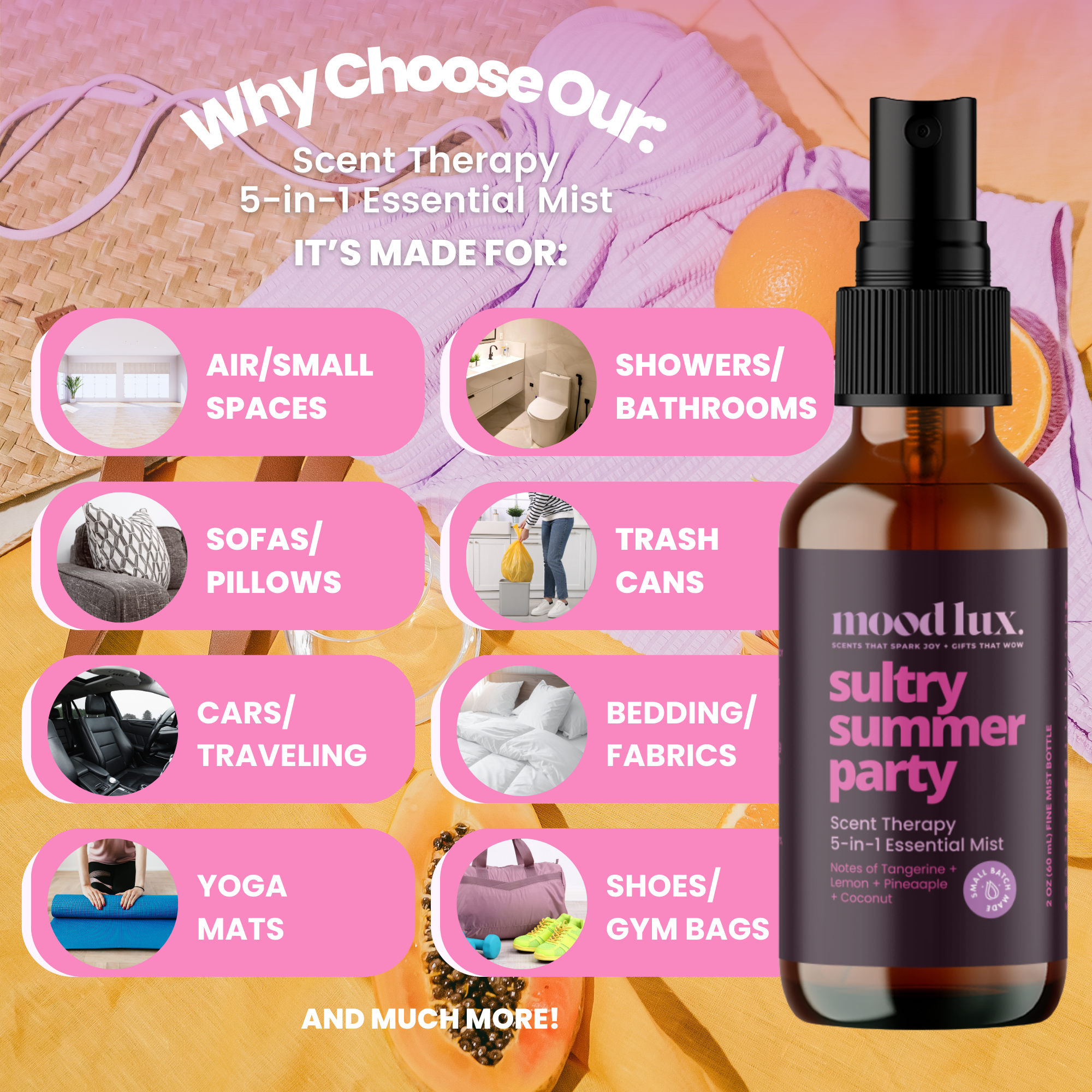 Sultry Summer Party 5 In 1 Essential Mist