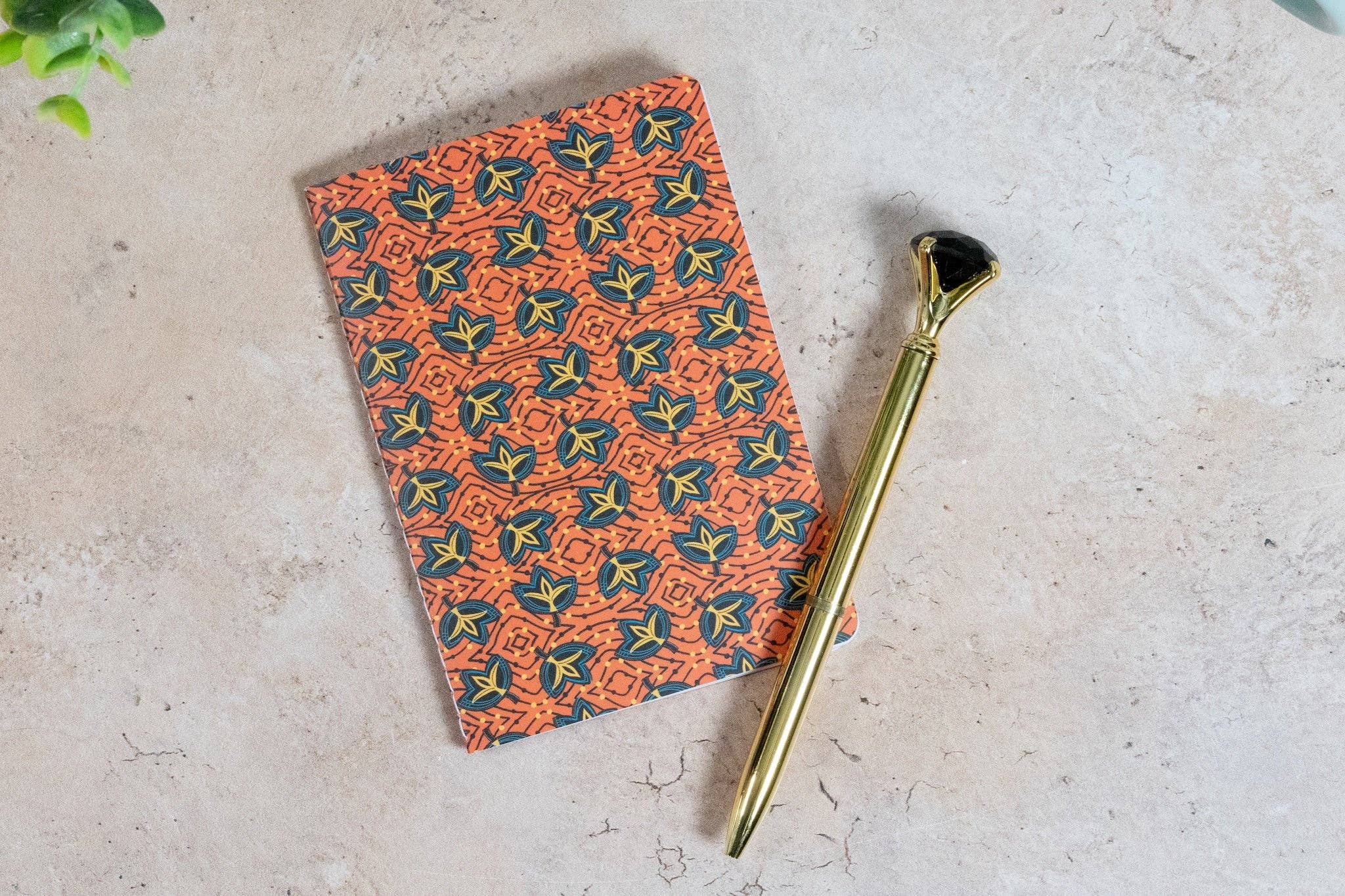 African Print Ankara-Inspired Fan Pocket Notebooks