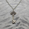 Silver Key Necklace