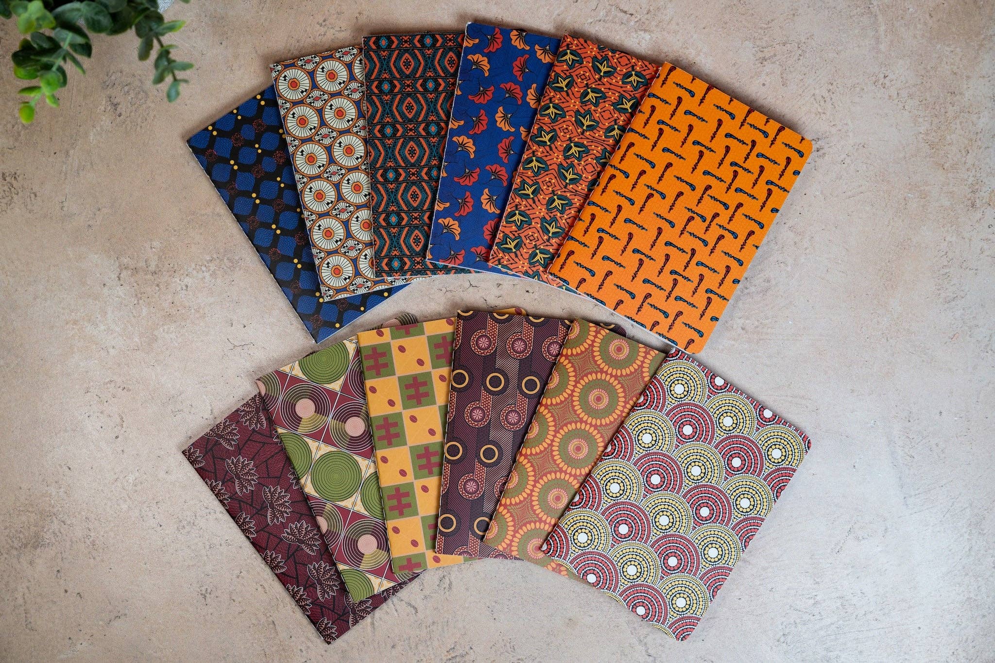 Ankara African Print Pocket Notebook