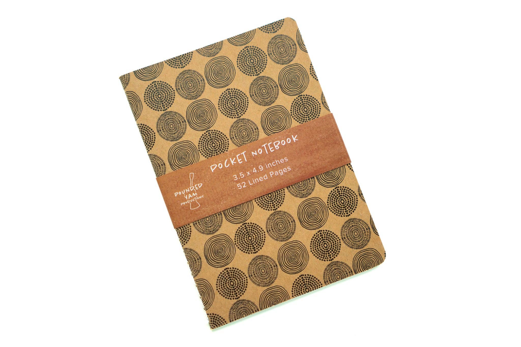 African Dots Print Pocket Notebook