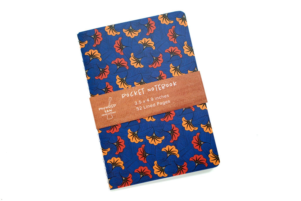 Ankara African Print Pocket Notebook
