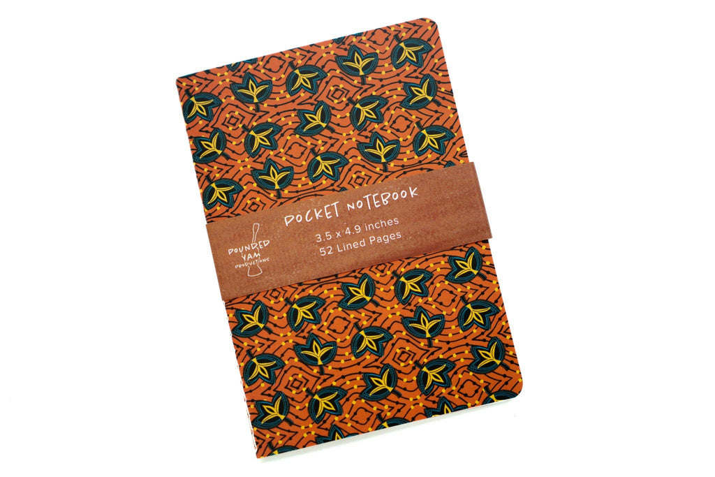 African Print Ankara-Inspired Fan Pocket Notebooks