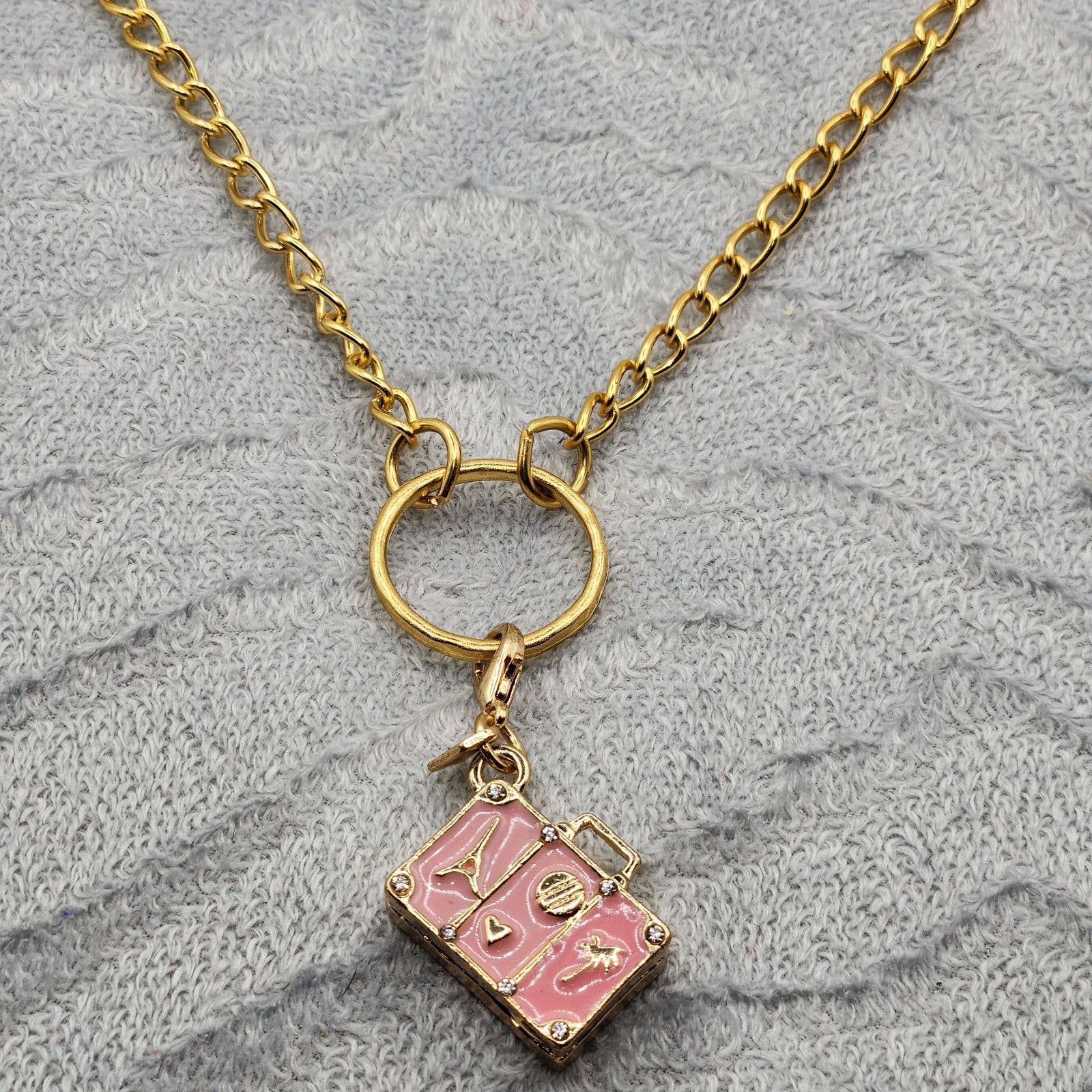 Purse Charm Necklace