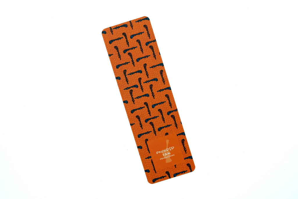 Walking Sticks African Print Bookmark